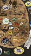 Vintage Collection of 50+ Pins & Badges, Tractors & Motorcycles Theme