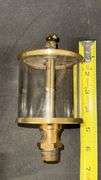 Brass Engine Oiler by Detroit Lubricator Co., Antique Lubrication Device