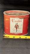 Vintage Tin Containers Collection - Various Designs & Brands, Mid-20th Century