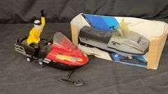 ERTL Trailfire 440 Model Snowmobile, 1:10 Scale, Box Included