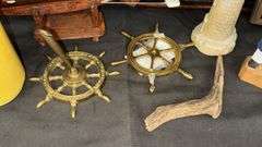 Nautical Decor Collection with Model Ship, Cutty Sark Mug, Lighthouse Figurines