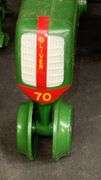 Oliver 70 Die-cast Tractor Model, Green with Red & Yellow Accents