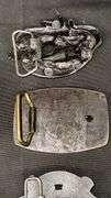 Harley-Davidson Belt Buckles, Motorcycle and Eagle Themes, Baron Buckles