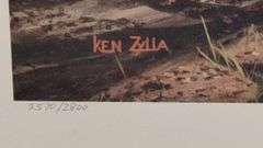 Limited Edition Print "Precious Metals" by Ken Zylla, 2570/2800