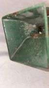 Arcade Manual Coffee Grinder, Cast Iron, Green, Clamp-On, Wooden Handle