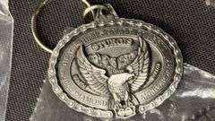 Vintage Motorcycle Rally Keychains - Daytona & Sturgis Events Commemorative