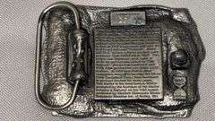 1994 Hart Parr-Oliver Collector Belt Buckle, Oliver OC-6 Crawler, Limited Edition 281/500