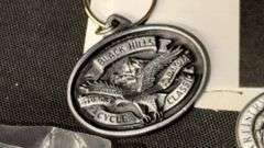 Vintage Motorcycle Rally Keychains - Daytona & Sturgis Events Commemorative