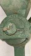 Arcade Manual Coffee Grinder, Cast Iron, Green, Clamp-On, Wooden Handle