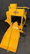 Vintage Mighty Toy Cement Mixer, Yellow and Green, Metal and Plastic