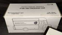 UPS P100 1997 Die-Cast Model Vehicle, 1/30 Scale, Original Packaging
