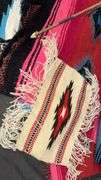 Native American Style Textiles and Decorative Arrow, Woven Patterns