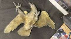 Bronze Decorative Eagle Statue - American Patriotism Theme