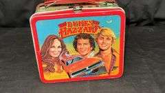 Aladdin Industries Metal Lunchboxes: The Dukes of Hazzard & Rough Rider, 1980