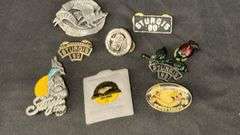 Sturgis Motorcycle Rally Collectible Pins, 1988-1993, Various Designs