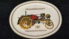 Vintage Waterloo Boy Collectible Plate and John Deere Framed Prints