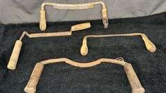 Vintage Drawknives, Wooden Handles