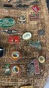 Vintage Collection of 50+ Pins & Badges, Tractors & Motorcycles Theme