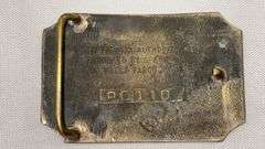 Vintage Wells Fargo & Co Belt Buckle Set, Texas Ranger, Longhorn