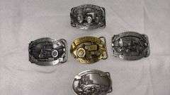 Lake Region Pioneer Threshermen Commemorative Belt Buckles, Limited Edition