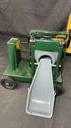 Vintage Mighty Toy Cement Mixer, Yellow and Green, Metal and Plastic
