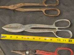 Duluth Diamond Alloy, Wiss and Crescent Large Tin Snips, USA-Made Metal Shears