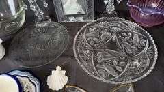 Marquis by Waterford Frame, Glassware Collection, Bird & Floral Plate