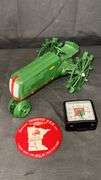 Oliver 70 Die-cast Tractor Model, Green with Red & Yellow Accents