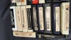 8-Track Tapes Collection, Various Artists and Genres, 30+ Tapes