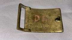 Vintage Metal Belt Buckles with Various Designs, Set of 7