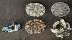 Daytona Beach Bike Week Collectible Pins Set, Various Designs