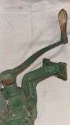 Arcade Manual Coffee Grinder, Cast Iron, Green, Clamp-On, Wooden Handle