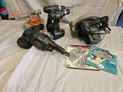 Craftsman Circular Saw 2-1/4 HP, Black & Decker Orbital Sander 7403