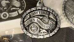 Vintage Motorcycle Rally Keychains - Daytona & Sturgis Events Commemorative