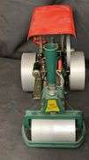 Wilesco Old Smoky Model Steam Roller, Green and Red, Solid Fuel