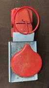 Buddy L Vintage Red and Blue Metal Dump Truck, USA, 20 x 7Â½ x 10 inches