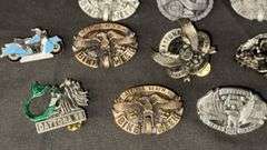 Daytona Beach Bike Week Collectible Pins Set, Various Designs