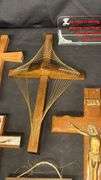 Religious Crucifixes and Plaques, Assorted Materials and Designs