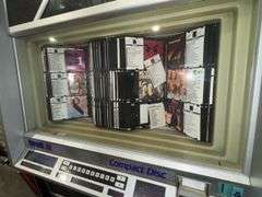 Rowe CD-100 Jukebox, Compact Disc, Serial No. 1255, 120V, 530W. Unknown working condition