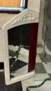Vintage Standing Oil Lamp and Two Mirrors