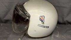 Honda Open-Face Motorcycle Helmet, Bell Helmet