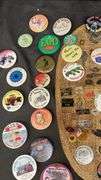 Vintage Collection of 50+ Pins & Badges, Tractors & Motorcycles Theme