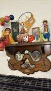 Decorative Clown Figurine, 18x6x11 inches, Multi-colored