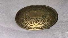 Vintage Metal Belt Buckles with Various Designs, Set of 7