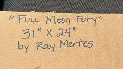 Full Moon Fury by Ray Mertes, Limited Edition Print 176/1500