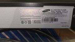Samsung BD-JM59/ZA Blu-ray Disc Player with Movie Collection, Serial: Z6ZB11EB200923R
