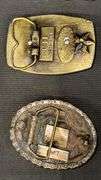 Harley-Davidson Belt Buckles, Motorcycle and Eagle Themes, Baron Buckles