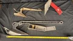 Fluke Anchor, Galvanized Steel, 15 lbs, Made in USA