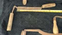 Vintage Drawknives, Wooden Handles