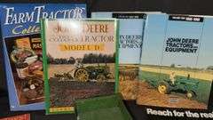 Ertl Co. Toy Farm Trailers, Red & Green, John Deer &  Farm Books
